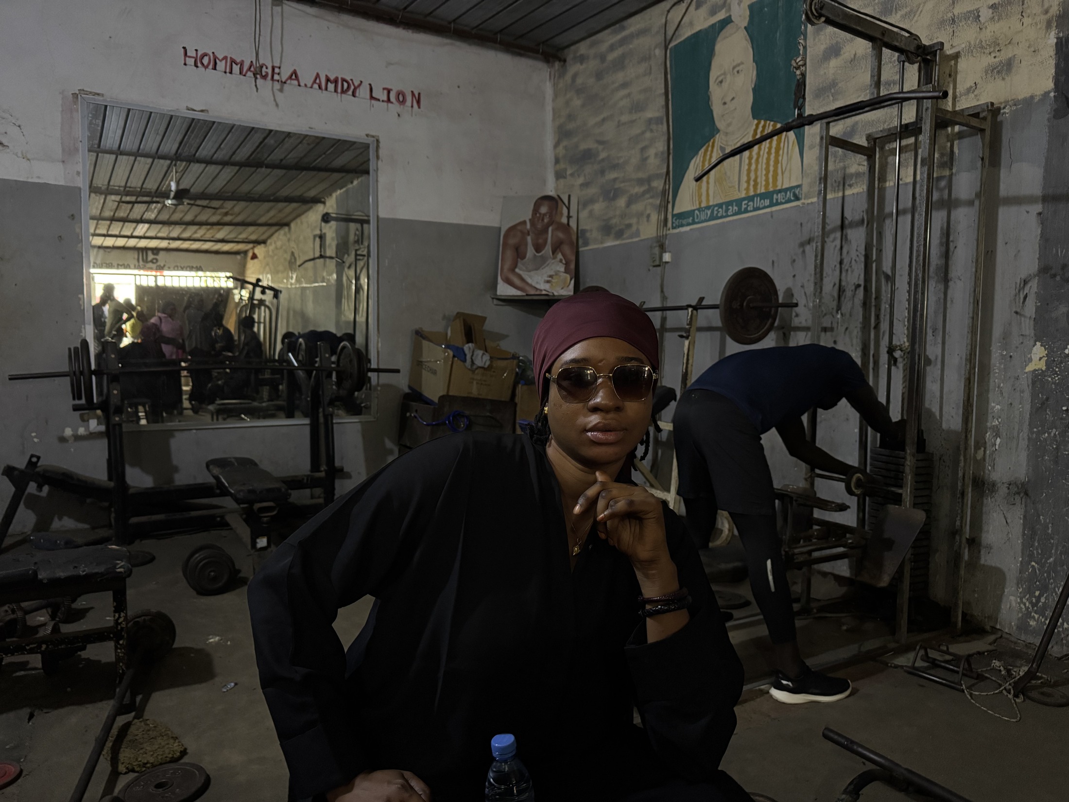 Joy of Light — portrait dans une salle de sport